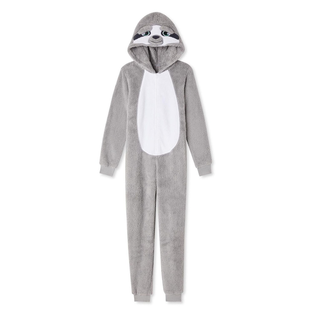 Sloth Costume kids size 7 to 8 years Sherpa Fuzzy Halloween‎ Dress Up Boy Girl